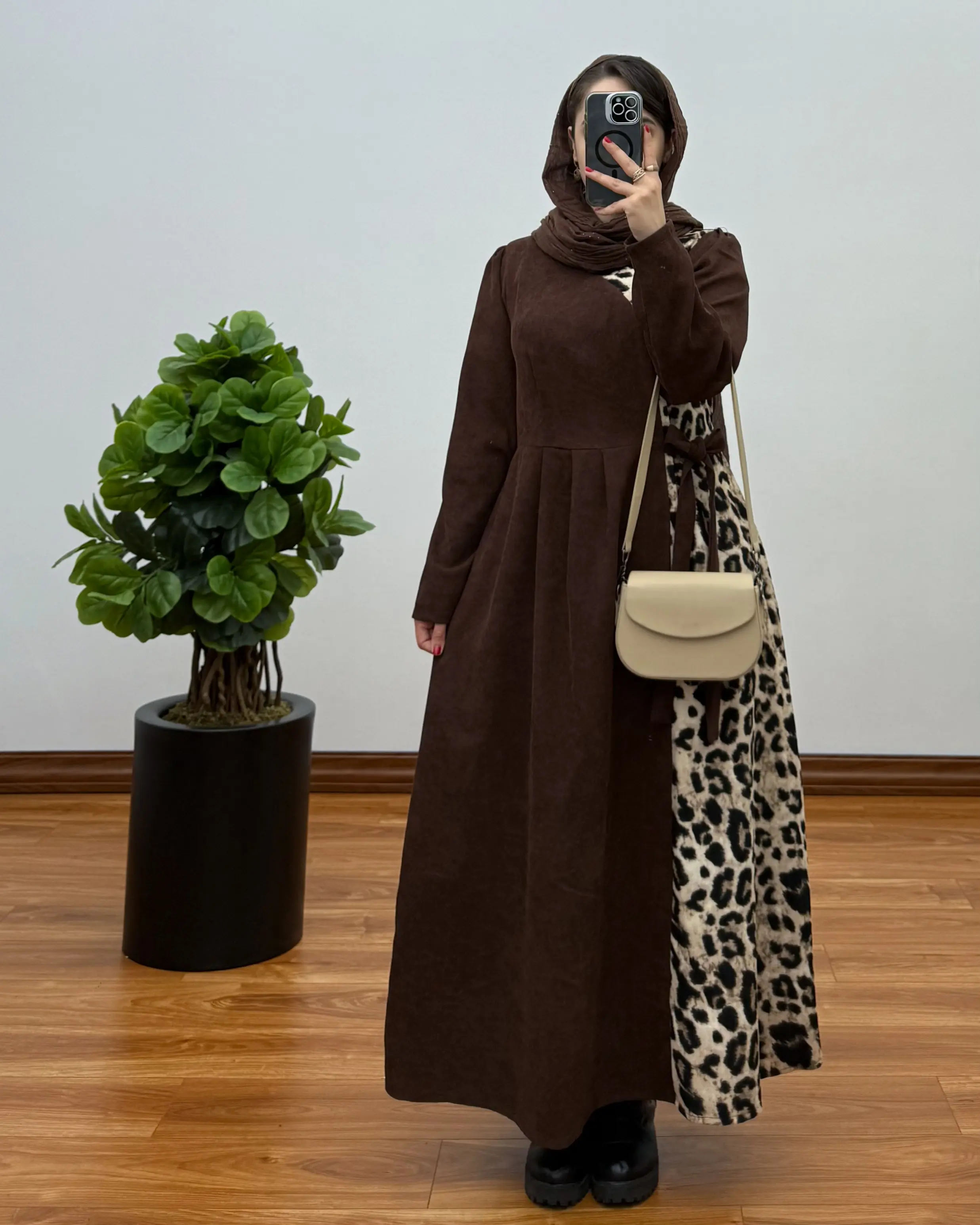 پیراهن مانتویی بهنوش